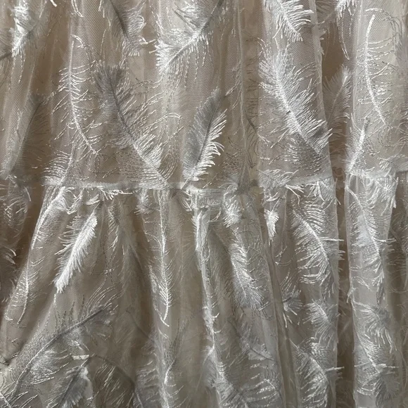 Baltic Born Paloma Smocked Feather Maxi Dress - Picture 3 of 5